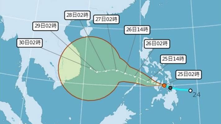 天琴最快今生成！路徑曝　這天起2地炸雨