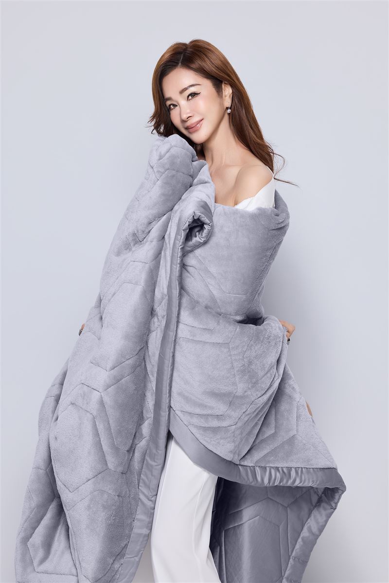 陳美鳳冬天不再需要另一半暖床。（圖／PP石墨烯提供）