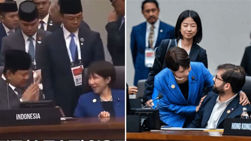 高市在外交上的表現方式格外引人注意。（圖／翻攝自X平台）