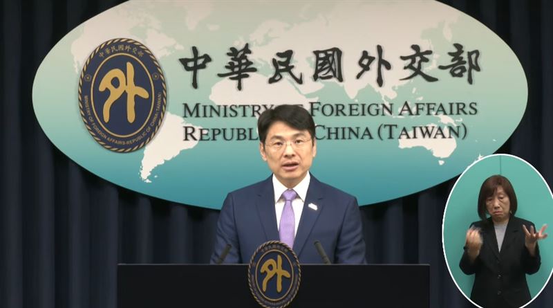 中國官媒稱川習通話談到台灣　外交部反擊