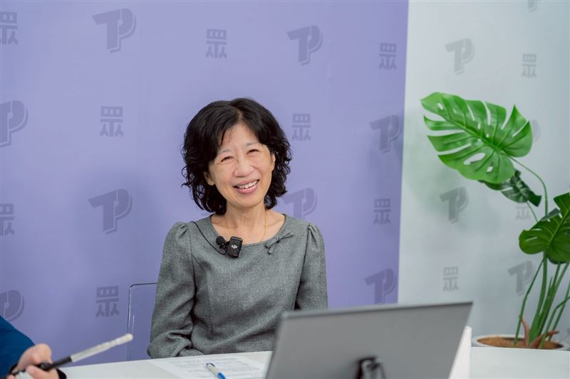 民眾之聲《言之有午》訪問陳佩琪。（圖／民眾黨提供）