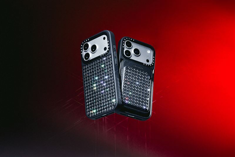 CASETiFY全新金屬水鑽系列。（圖／品牌業者提供）