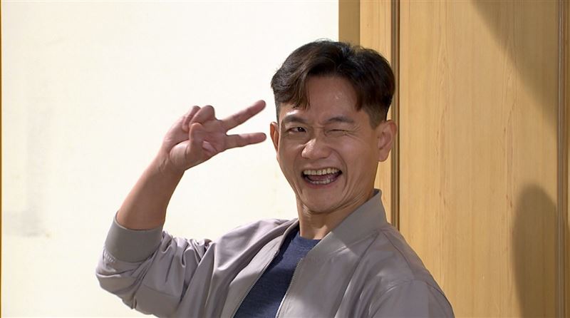 陳家逵壯烈犧牲前，眼神充滿決心。（圖／民視提供）