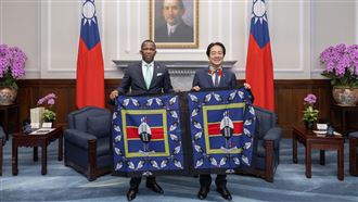 見史瓦帝尼訪團　賴清德感謝為台仗義執言