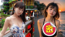 栗田惠美在休養後復出拍攝寫真，反而更亮眼。（圖／翻攝自IG @kurita__emi）