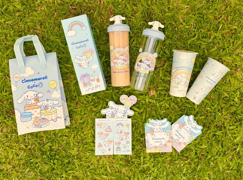 大耳狗喜CoCo都可聯名周邊。（圖／品牌業者提供）