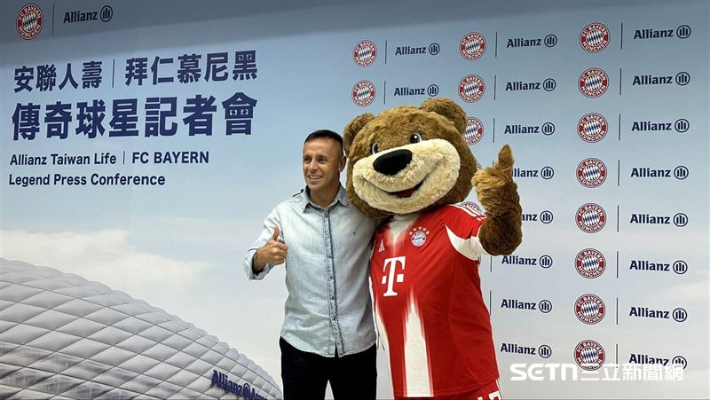 拜仁傳奇球星來台　拉菲尼亞說成功沒捷徑
