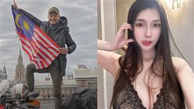 黃志明、謝薇安。（圖／翻攝自Paul Wong臉書、謝薇安IG）