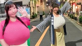 日本寫真女星桃瀨桃，擁有傲人的M罩杯，但日常生活卻有很多困擾。（翻攝自IG@momose_momo_0715）