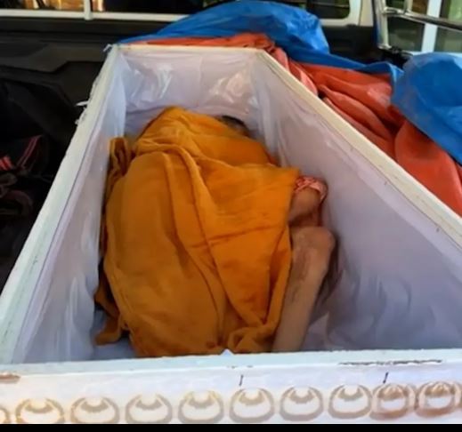 65歲的祖母Chonthirot在昏迷兩天後被發現恢復意識。（圖／翻攝自ViralPres）