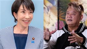 陳百祥看扁高市早苗不敢打，直言「只要中國的飛彈升空，整個日本就可以鏟平。」（圖／翻攝自高市早苗IG、微博）