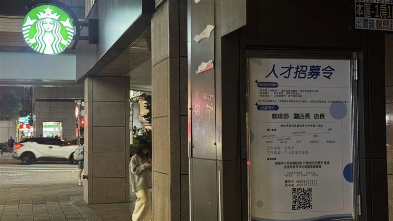 中國咖啡品牌「瑞幸咖啡」計畫來台，傳出首店打算直接開在星巴克旁邊，引發關注。（圖／記者師瑞德攝影）