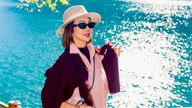 謝玲玲分享自己到金馬獎頒獎的片段，發文卻稱自己「到中國台灣」，引發網友砲轟。（翻攝自Threads）