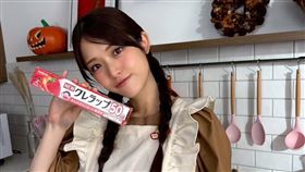 日本女星松村沙友理稱讚高市早苗讓年輕人開始關心政治。（圖／翻攝自X平台@sayuringo_staff）