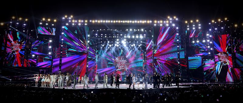 韓國年度大型音樂盛典《Golden Disc Awards》（金唱片獎）第40屆頒獎典禮首度選在台北大巨蛋舉行。（圖／翻攝自金唱片官網）