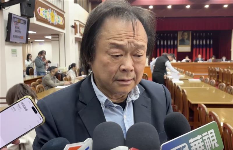 王世堅回應民調排第一。（圖／翻攝畫面）