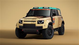 V8暴力美學　Defender化身拉力賽戰車