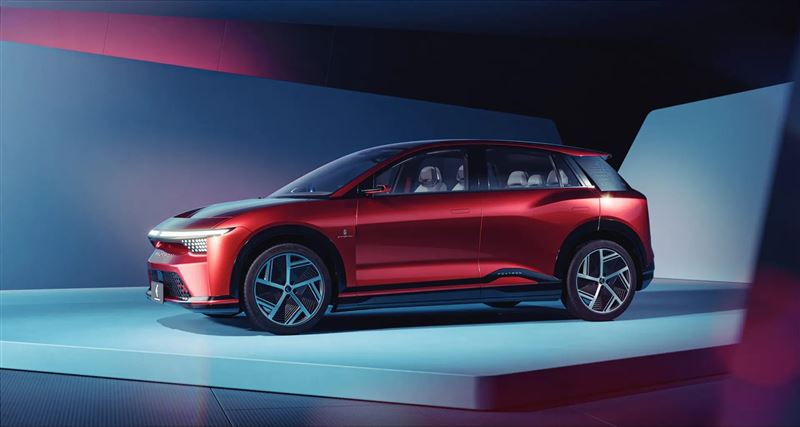 Foxtron Model B定位為小型跨界休旅。（圖／翻攝Foxtron網站）