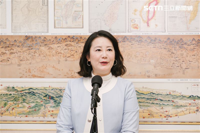 吳思瑤表示，公投綁大選、不在籍投票、國籍法、中配六改四是一套可以幫助中國干預選舉的組合拳，而國籍法更是「大魔王中的大魔王」。（圖／記者楊士誼攝影）