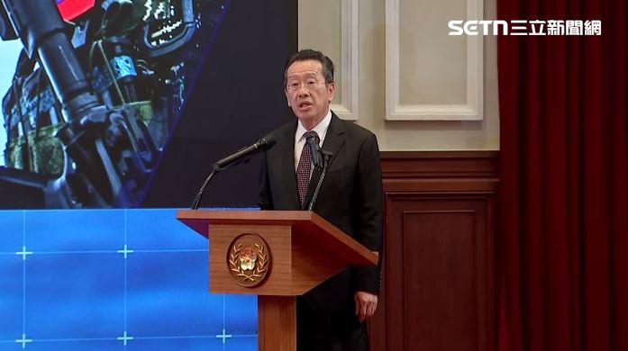 有媒體質疑軍購案「由上而下」，顧立雄駁斥稱沒有這個問題。（資料圖／翻攝畫面）