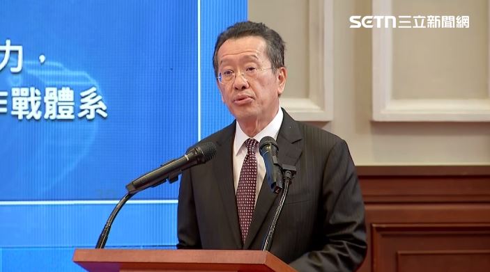 國防部長顧立雄簡報（圖／翻攝畫面）