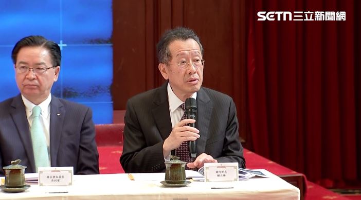 顧立雄表示，唐華就是轉任國防大學校長，並沒有「被拔掉」這樣的說法。（資料圖／翻攝畫面）