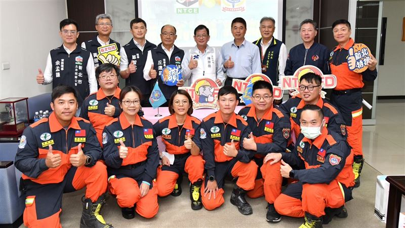 備戰國家特搜隊認證　新北消防簽署MOU