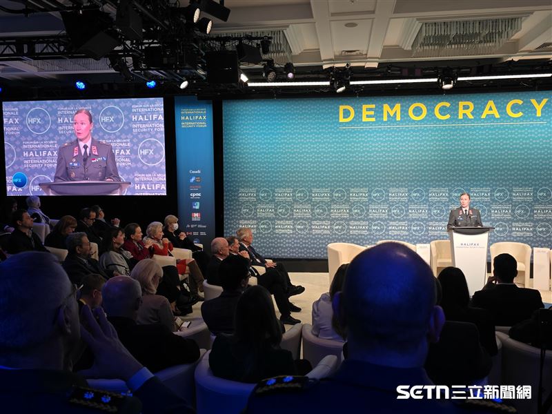 2025年第17屆「哈利法克斯國際安全論壇」於當地時間21日至23日於加拿大新斯科舍省哈利法克斯舉辦，我國派出外交部政務次長陳明祺參與。（圖／受訪者提供）
