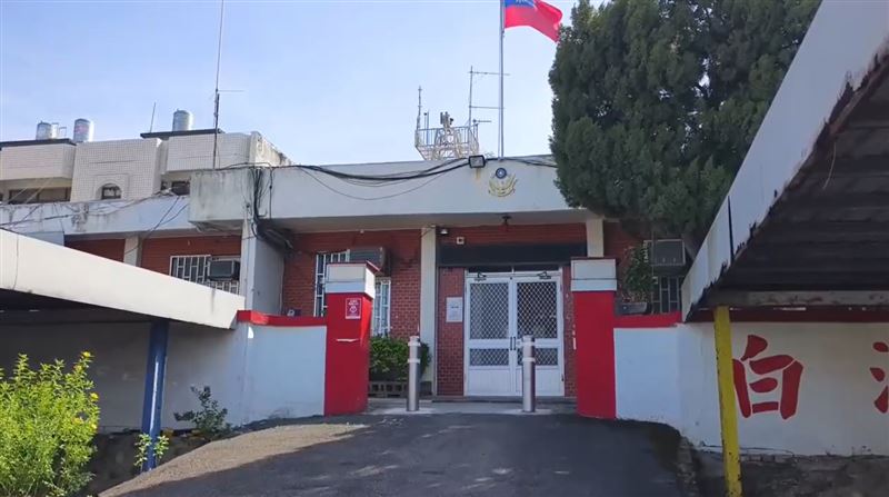 白沙派出所因廳舍老舊，即將拆除重建。(圖／翻攝畫面)