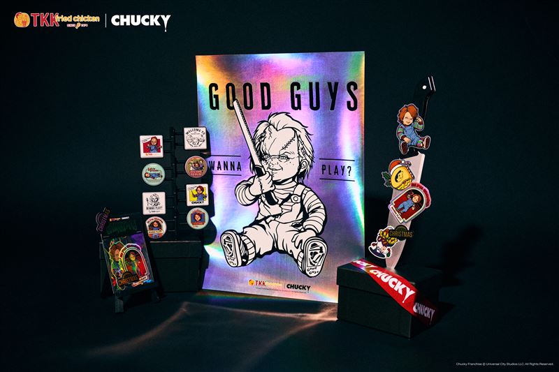 頂呱呱宣布推出第二波鬼娃恰吉聯名周邊。（圖／品牌業者提供）