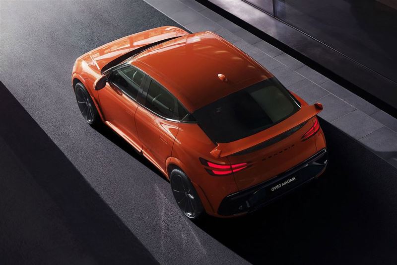 GV60 Magma內藏雙馬達系統，輸出來到448 kW（609匹）與740 Nm。（圖／翻攝Genesis網站）