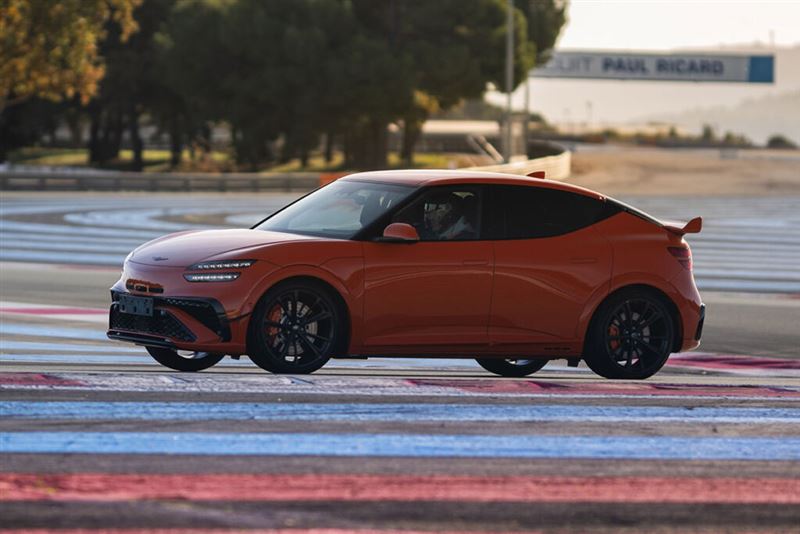 Genesis GV60 Magma電動車。（圖／翻攝Genesis網站）