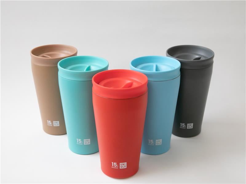 15周年感謝祭滿額贈特企「旋蓋即飲保溫杯」。（圖／品牌業者提供）