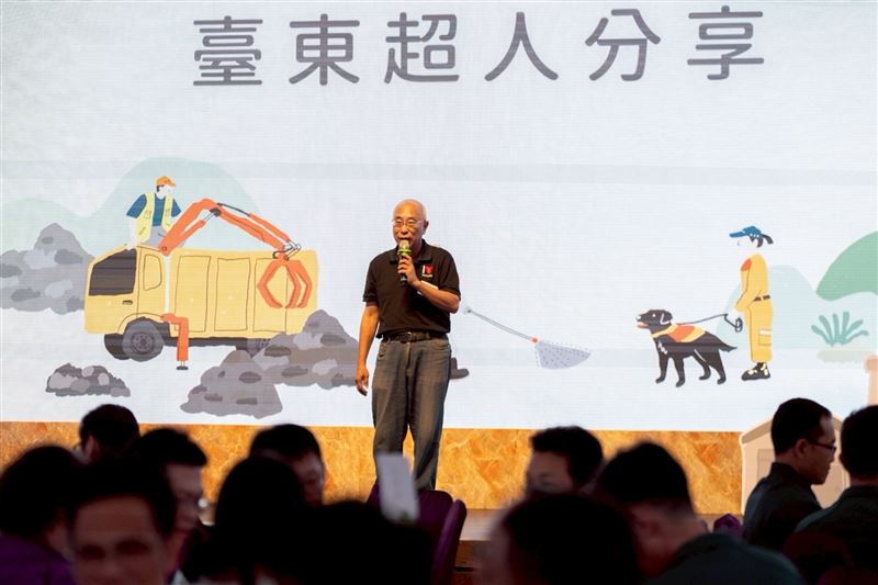 出動逾200位夥拜協助光復救災與重建，饒慶鈴：感謝臺東超人光榮歸隊（圖／臺東縣政府提供）