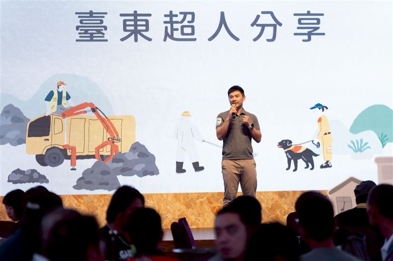 出動逾200位夥拜協助光復救災與重建，饒慶鈴：感謝臺東超人光榮歸隊（圖／臺東縣政府提供）