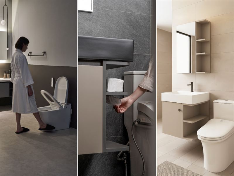 使用體驗和設計趨勢同行，OVO京典衛浴讓衛浴設備兼具實用與美感。（圖/OVO京典衛浴提供）