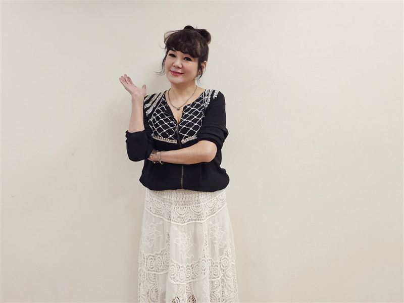 Vicky受訪談便當店現況。（圖／記者蔡維歆攝影）