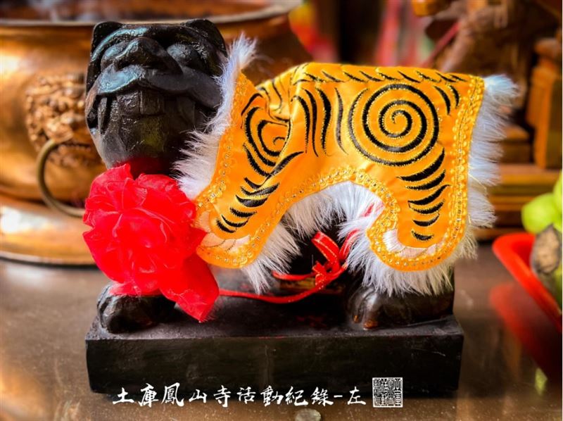 虎爺公。(圖/翻攝自全臺開基祖廟-雲林土庫鳳山寺粉絲專頁)