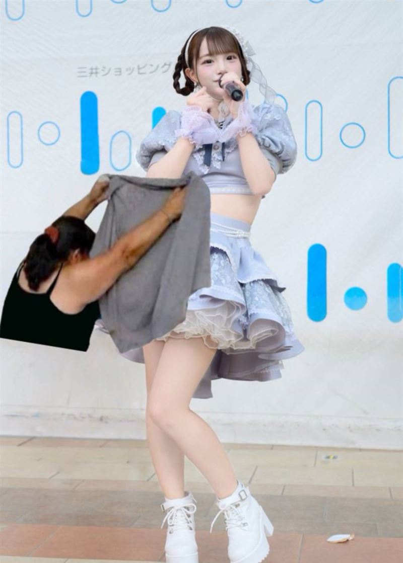 網友惡搞白須彩乃的照片。（圖／翻攝自白須彩乃X）