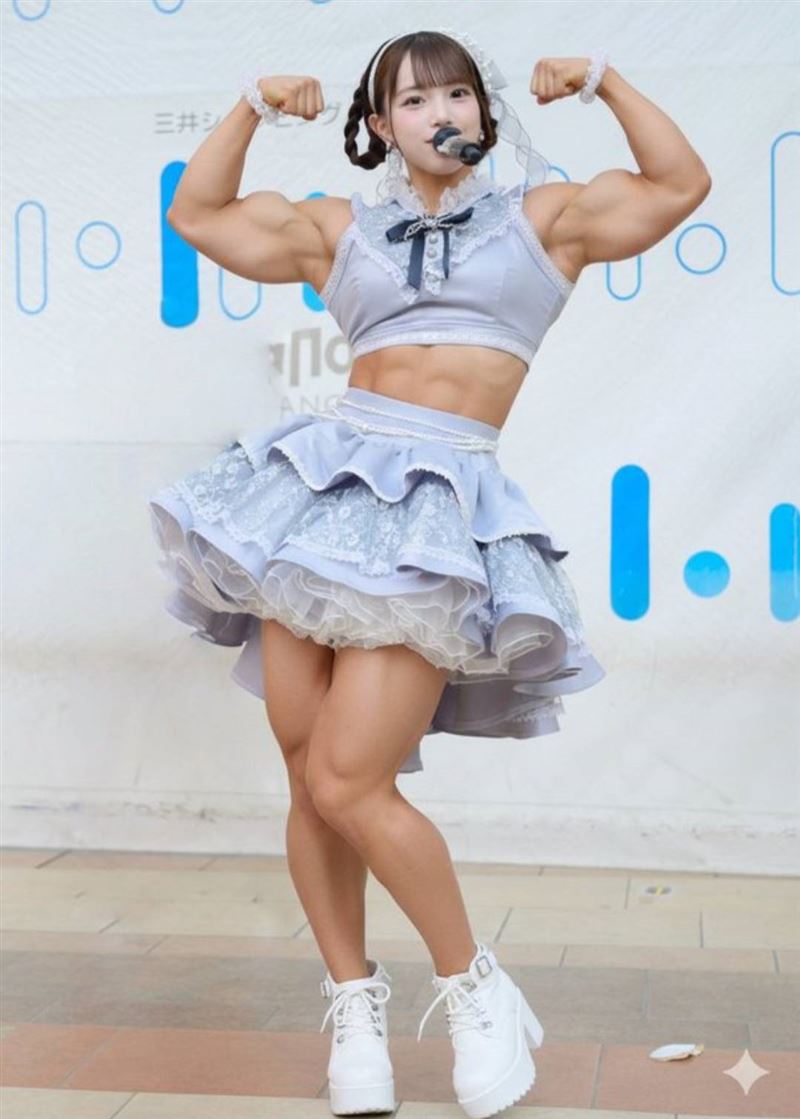 網友惡搞白須彩乃的照片。（圖／翻攝自白須彩乃X）