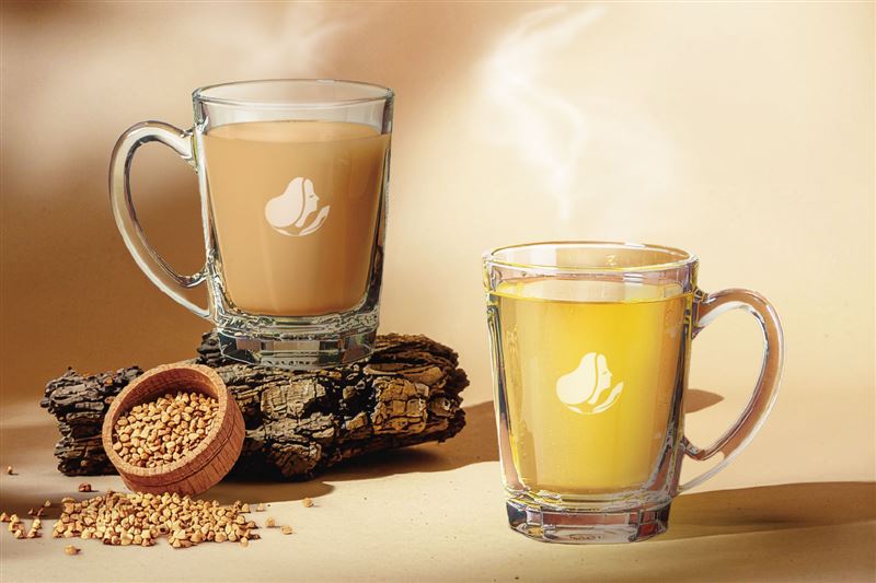 路易莎開賣蕎麥茶、蕎麥鮮奶茶。(圖／路易莎提供）