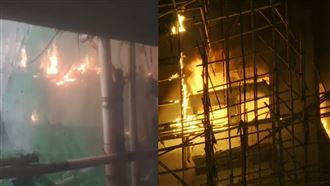 港大火住戶視角驚悚瞬間曝！他狂嗆咳關窗