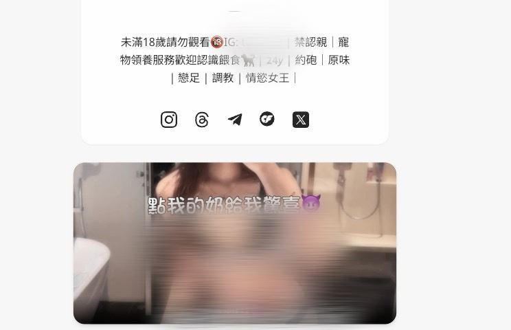 多角化經營，販售原味內衣褲和情趣用品，接受小額捐款。（圖／翻攝畫面）