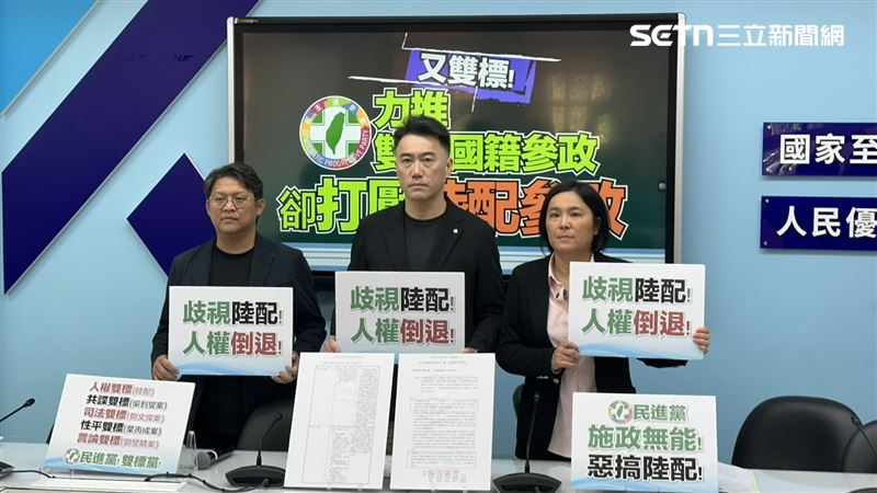 針對香港大埔宏福苑社區昨日下午發生五級大火,國民黨團為傷者祈福。(圖/記者詹宜庭攝影)