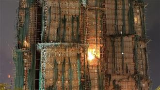 長期對竹棚架不安　在港韓人：終究釀禍了