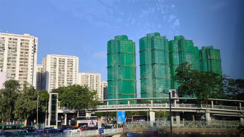 香港宏福苑。（圖／翻攝畫面）