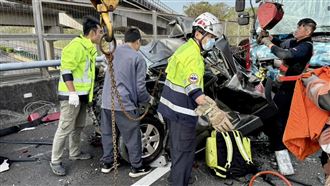 國3新竹段7車車禍「1人受困」…6傷者送醫