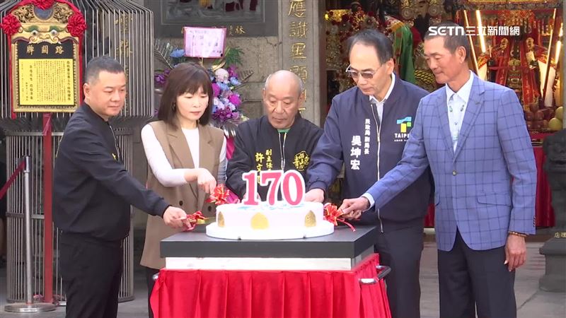 艋舺青山宮被列為台北市市定古蹟，適逢建宮170週年