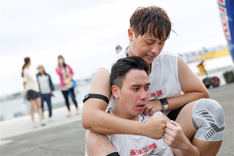 無尊和包偉銘之子包庭政的黃金友誼搭檔。（圖／好看娛樂提供）