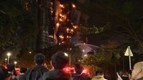 香港宏福苑大火。（圖／翻攝畫面）